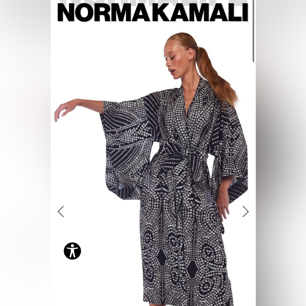 Norma Kamali Midcalf Robe